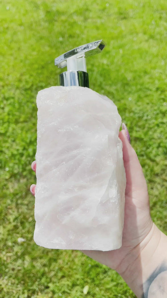 
            
                Load and play video in Gallery viewer, Rose Quartz Soap/Lotion Dispenser
            
        