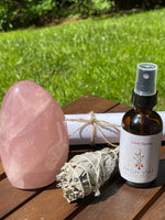 Looking For Love Crystal Ceremony Kit (Rose Quartz Polished Free Form E)